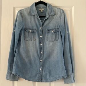 EUC J.Crew Chambray Shirt